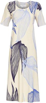 Ringella nachthemd blauwe bladeren
