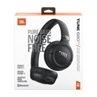 JBL Tune 680NC Zwart Draadloze On-Ear Koptelefoon met Adaptive Noise Cancelling - thumbnail