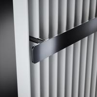 Vasco Tulipa handdoekbeugel 500mm jet black structure 118326900009005 - thumbnail