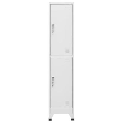 Lockerkast met 2 vakken 38x45x180 cm