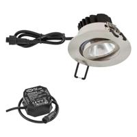 EVN PC650N91302 PC650N91302 LED-inbouwlamp LED LED vast ingebouwd 8.4 W RVS - thumbnail