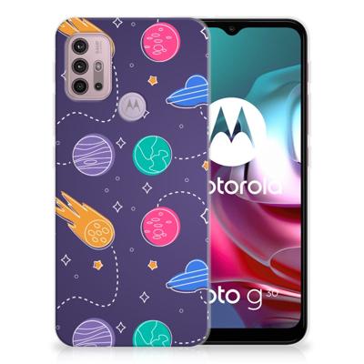 Motorola Moto G30 | G10 | Sillicone Back Cover | Space