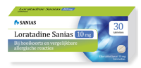 Sanias Loratadine 10mg Tabletten - thumbnail