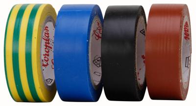 Kopp isolatietape 15mmx4,5mtr assorti (4st) Kopp isolatietape 15mmx4,5mtr assorti (4st)
