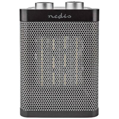 Keramische PTC-Ventilatorkachel | 1000 / 1500 W | 2 Verwarmingsmodi | Instelbare thermostaat | Oververhittingsbeveiliging | Omvalpreventie