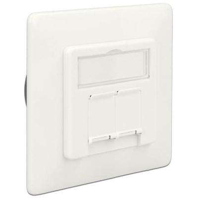 Abi Cat 6a wandcontactdoos - inbouw Abi Cat 6a wandcontactdoos - inbouw