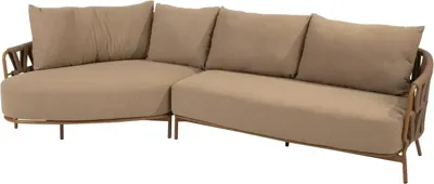 4 Seasons Outdoor chaise lounge loungeset Biarritz amber