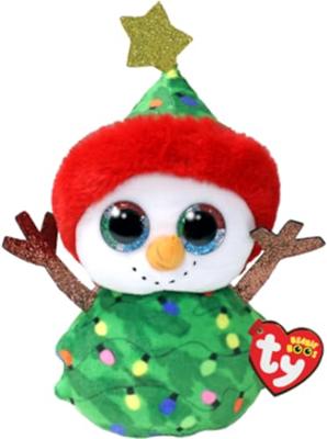 TY Beanie Boos Knuffel Sneeuwmanboom 15 cm