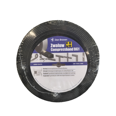 Den Braven Zwaluw Compressband 10/4 10X20 Mm 8M/Rol - 201718 - 201718