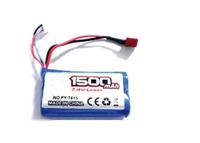 Amewi Li-ion accupack 7.4 V 1500 mAh Aantal cellen: 2 Racingpack T-stekkersysteem - thumbnail