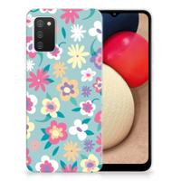 Samsung Galaxy A02s | TPU Case | Flower Power - thumbnail