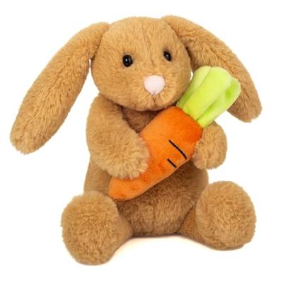 Pluchen konijn Lilly Carotte 23 cm TEDDY HERMANN bruin Pluchen konijn Lilly Carotte 23 cm TEDDY HERMANN bruin