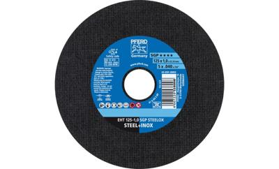 PFERD TOOLS EHT 125-1,0 SGP STEELOX 61331421 Doorslijpschijf recht 125 mm 25 stuk(s) RVS, Staal PFERD TOOLS EHT 125-1,0 SGP STEELOX 61331421 Doorslijpschijf recht 125 mm 25 stuk(s) RVS, Staal