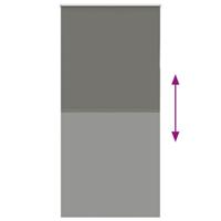 Rolgordijn verduisterend 105x230 cm stofbreedte 100,7 cm grijs - thumbnail