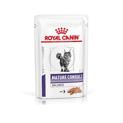 Royal Canin Expert Mature Consult Balance natvoer kat (paté) 2 dozen (24 x 85 g) Royal Canin Expert Mature Consult Balance natvoer kat (paté) 2 dozen (24 x 85 g)