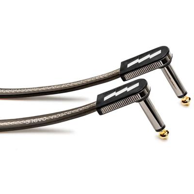 EBS PCF-HP58 High Performance Flat patchkabel mono haaks 58 cm EBS PCF-HP58 High Performance Flat patchkabel mono haaks 58 cm