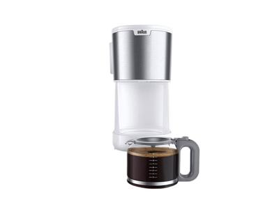 Drip Koffiemachine Braun KF1500WH Wit 1000 W 10 Koppar 15 Koppar