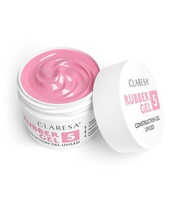 Claresa rubber gel 5 raspberry pink 90gr.