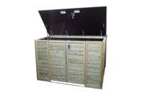 Lutrabox Multi-functionele fietsenberging voor elektrische fietsen 250x215x141 cm- - Hout- Lutrabox - thumbnail