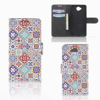 Microsoft Lumia 650 | Bookcase | Tiles Color | Portemonnee hoesje