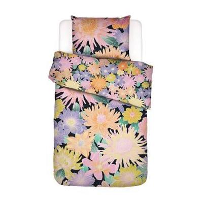 Essenza Covers & Co Flower fling Dekbedovertrek Black 140x200/220