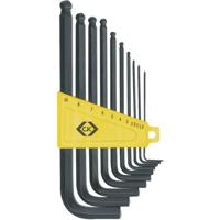 C.K Inbus Haakse schroevendraaierset 1.5 mm, 2 mm, 2.5 mm, 3 mm, 4 mm, 5 mm, 6 mm, 7 mm, 8 mm, 10 mm 10-delig - thumbnail