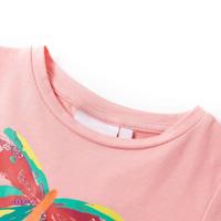 Kindershirt 92 roze - thumbnail