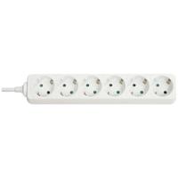 Lindy 73102 Binnen 6AC outlet(s) Wit power uitbreiding - thumbnail