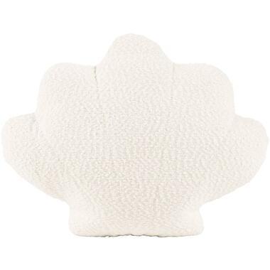 Sierkussen Zenia - crème - 40x30 cm - Leen Bakker