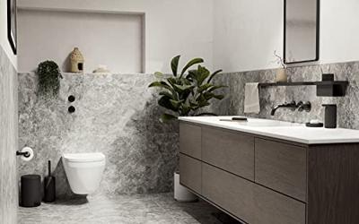 Zone Denmark Rim Doucherek - H 2 cm - Zwart