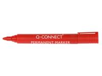 Q-CONNECT permanente marker, 2-3 mm, ronde punt, rood - thumbnail