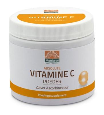 Mattisson HealthStyle Absolute Vitamine C Poeder Mattisson HealthStyle Absolute Vitamine C Poeder