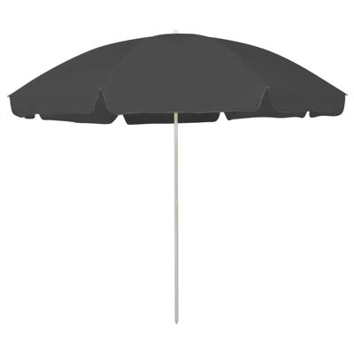 Strandparasol 300 cm antracietkleurig