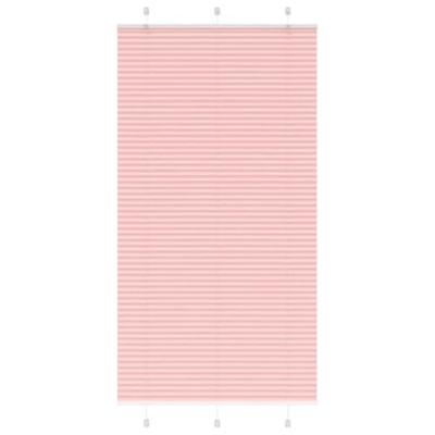 Pliss rolgordijn 110x200cm stofbreedte 109,4cm polyester roze
