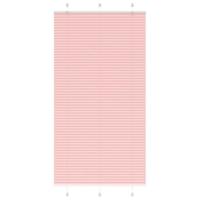 Pliss rolgordijn 110x200cm stofbreedte 109,4cm polyester roze - thumbnail