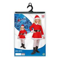 Kerstmeisje flanel kostuum - thumbnail