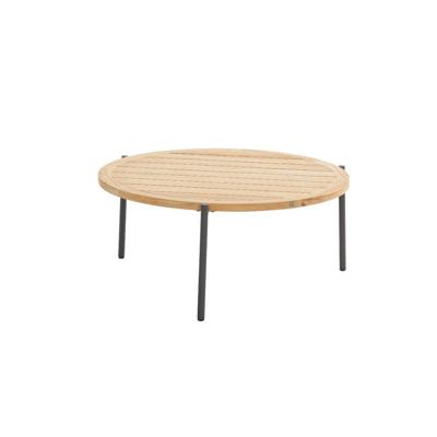 Yoga Coffee Tafel Natural Teak Antracite dia. 90 cm 4SO - 4so