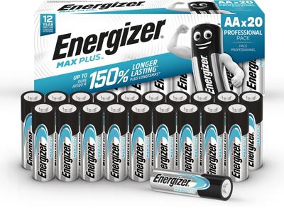 Batterij energizer max plus 20x aa alkaline