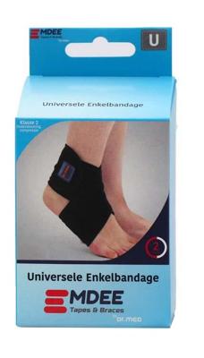Emdee Enkel supportband blauw 1 Stuks Emdee Enkel supportband blauw 1 Stuks