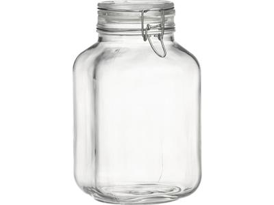 Rocco Bormioli Klempot vierkant 3,0ltr fido