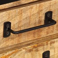 Tv-meubel met lades 120x30x40 cm massief mangohout - thumbnail