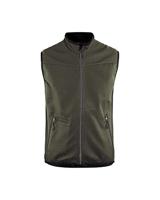 Blåkläder Softshell bodywarmer 38502516 | Groen/Zwart | Maat 4XL - 7330509537497 - thumbnail