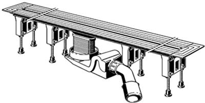 Viega Advantix Vario Douchegoot 30 t/m 120 cm - Douchegoot Zonder Rooster Viega Advantix Vario Douchegoot 30 t/m 120 cm - Douchegoot Zonder Rooster