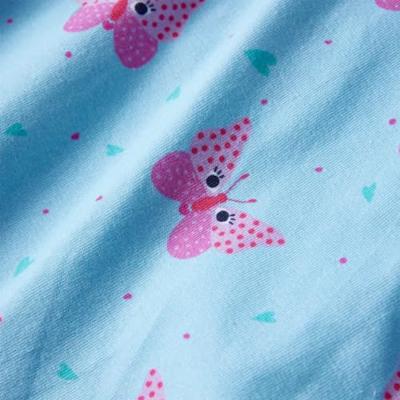 Kinderrokje vlinderprint 104 blauw