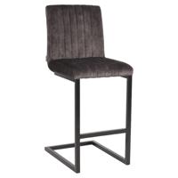 LABEL51 Barkruk 'Milo' kleur Cognac (zithoogte 66cm) - thumbnail