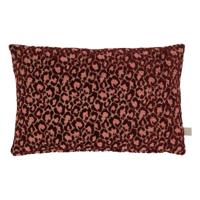 Sierkussen Zoe 30x45 cm Bordeaux - thumbnail