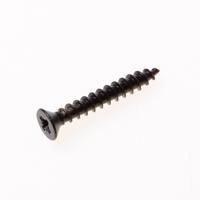 Bev.schroef 4.5x30mm pz2 rvs zwart - thumbnail