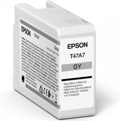 Epson Singlepack Gray T47A7 UltraChrome Pro 10 ink 50ml