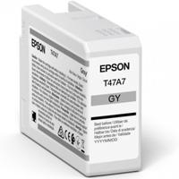 Epson Singlepack Gray T47A7 UltraChrome Pro 10 ink 50ml - thumbnail