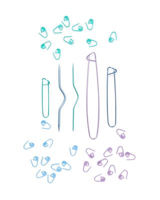 HEMA Steekmarkeerders en steekhouders set